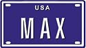 MAX USA MINI METAL EMBOSSED LICENSE PLATE NAME FOR BIKES, TRICYCLES, WAGONS, KIDS DOORS, GOLF CARTS, BABY STROLLERS, PEDAL CARS. OVER 400 NAMES AVAILABLE. TYPE IN "NAME" USA PLATE IN SEARCH. YOUR NAME WILL SHOW UP.