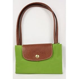 Longchamp Pliages Kiwi Medium Tote Bag Purse