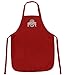 Broad Bay Ohio State University Aprons DELUXE OSU Buckeyes Apron (Red)