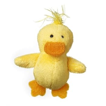 Multi Pet Look Who's Talking Duck Cat Toy