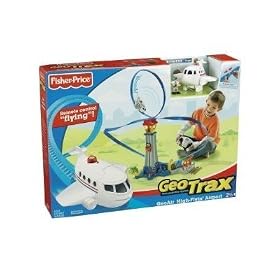 Fisher Price GeoTrax Geoair High Flyin Airport with Free DVD Included from Toy RC Airplanes
