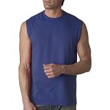 Jerzees Adult 5.6 Ounce 100% Cotton Sleeveless T-shirt