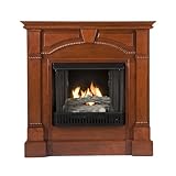 IMAGE OF SEI Heritage Classic Gel Fuel Fireplace, Mahogany
