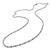 (price/piece)alice Stainless Steel Chain/necklace Alternating Ball Chain, 2.5mm Ball, 27 Inch (700mm) Length