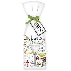 Cocktail Collage Towel Set