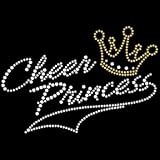 Women's Sweatshirt : Cheer Princess - Cheerleading Rhinestone Shirt
