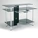 Jual LRB Large Rectangular Black-Glass Computer Desk - from Stand & Deliver