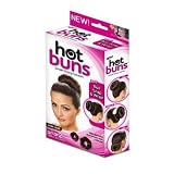 2 pc set HOT BUNS hair style bun maker AS SEEN ON TV - DARK