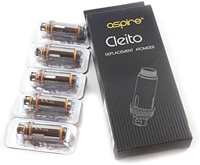 Aspire cleito dual clapton coils 0.2/0.4ohm
