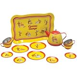 Schylling Curious George Tin Tea Set