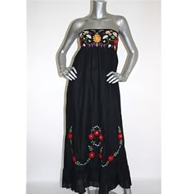 Vegas & Mia Maxi Tube Dress in Black
