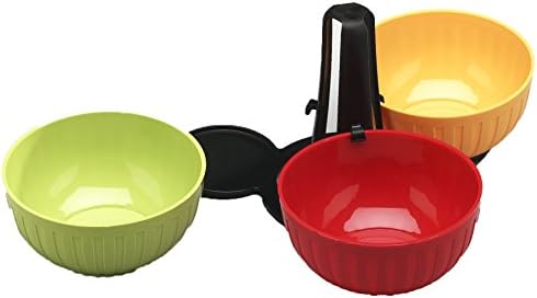 Arrow Home Products C 3 Piece Fiesta Server Bowl, Multicolor