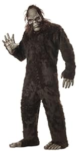 California Costumes Men's Big Foot,Dark Brown,One Size Costume