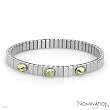 NOMINATION ITALY Made in Italy Wonderful Three-stone Bracelet With Genuine Crystals Crafted in Stainless steel. Total item weight 13.7g Length 7in