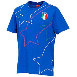 Italy 10/12 Graphic Soccer TShirt