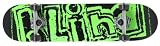 Blind Ransom SS Full Complete Skateboard (Black/Neon Green, 7.6-Inch)