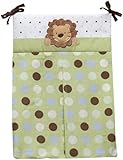 NoJo Little Bedding Jungle Pals Diaper Stacker by Crown Crafts Inc [並行輸入品]
