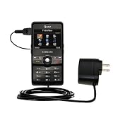 Rapid Wall / AC Charger for the Samsung SGH-A827 - Gomadic Brand w/ TipExchange Technology