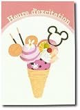 ディズニースイーツポストカード アイスクリーム