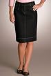 Dark denim skirt