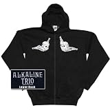 Buy Alkaline Trio - Death Cherub Zip Hoodie by Red Rocket