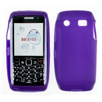 Blackberry pearl 9100 Purple Crystal Skin Case