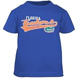 adidas Florida Gators Royal Blue Juvenile Slant Script T-shirt