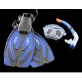Aqualung Tauchset Haikao Schnorchel Flosse Maske