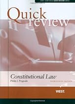 Sum and Substance Quick Review on Constitutional Law, 14th (Sum + Substance Quick Review Series)