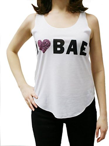 I Love Bae Racerback Sleeveless Tank-top M