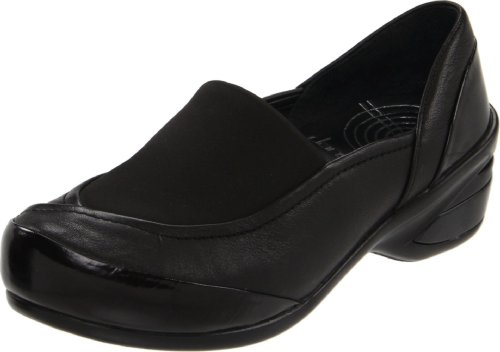 Dansko Women's Anjelica Flat,Black,37 EU / 6.5-7 B(M) US
