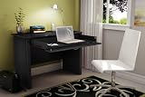 Black Laptop Desk Pure Black Finish