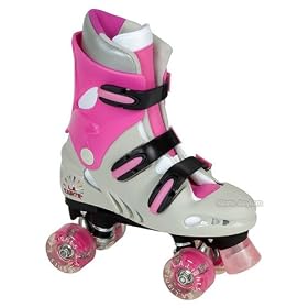 LA Lights Quad Roller Skates - Size UK1 Junior