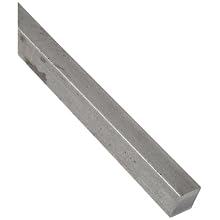 Carbon Steel 1018 Square Bar, Cold Finished, ASTM A108