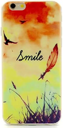 iPhone 6S Case, iPhone 6 Case, KYZ Red Fashion Bumper TPU Soft Protective Case Rubber Silicone Skin Back Cover for iPhone 6S and iPhone 6 4.7 inches Cell Phone