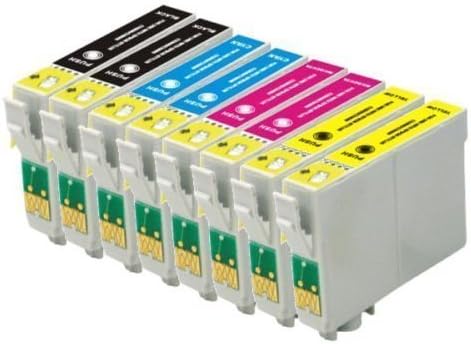 Inkforever 8 Pack T200xl Ink Cartridges for Epson Xp-200, Xp-300, Xp-400, Wf-2520, Wf-2530, Wf-2540. T200xl120, T200xl220, T200xl320, T200xl420