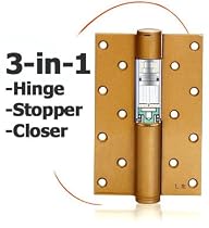 BOLTON New Invention Hydraulic Door Closer Hinge With Stopper