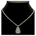 Acosta Jewellery - Dusky Rose Pink Crystal Stone - Dainty Moonstone Style Necklace