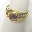 14K Yellow Gold Ruby Ring