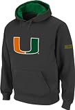 Miami Hurricanes Big Logo Tackle Twill Hooded Sweatshirt