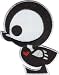 Skelanimals TV Cartoon Patch - 2.25 Dead Chick Quakee