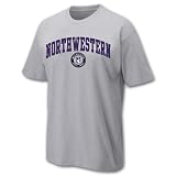 Northwestern Wildcats Arch and Ring Short-Sleeve T-shirt