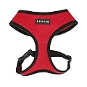 Puppia Soft Dog Harness, Red, Small
