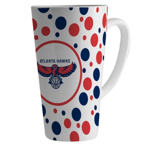 NBA Atlanta Hawks 16-Ounce White Latte Mug