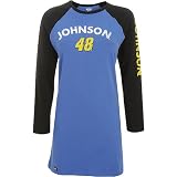 Concepts Sport Jimmie Johnson Ladies Impact Long Sleeve Night Shirt