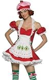 Sexy Strawberry Shortcake Licensed Halloween Costume One Size Fits Most (size 2-8)