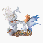 Fairy With Dragon Figurine #37878