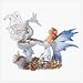 Fairy With Dragon Figurine #37878