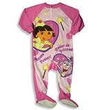 Dora The Explorer by Nick Jr. - Toddler Girls Blanket Sleeper, Pink