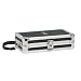 Leitz - Case for CD/DVD discs - 64 discs - metal, aluminium - black, chrome